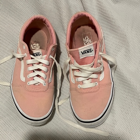 Vans Shoes - Vans Women's Blush Pink Canvas Sneakers